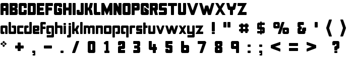 Bonk font