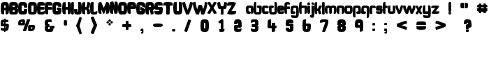 Bonk Fatty font