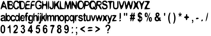 boomerang monkey font