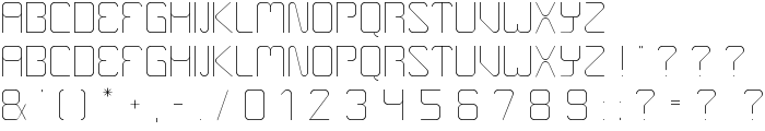 Boulder font