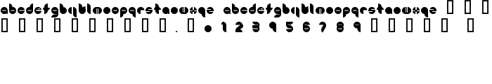 Bouncer font