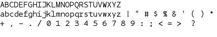 BPmono font