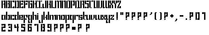 Bravado Spaced Regular font