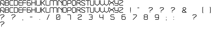 Break font