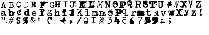 BrentonscrawlType font