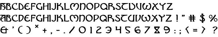 Brin Athyn font