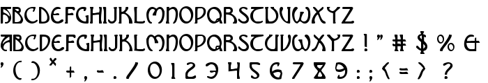 Brin Athyn Condensed font