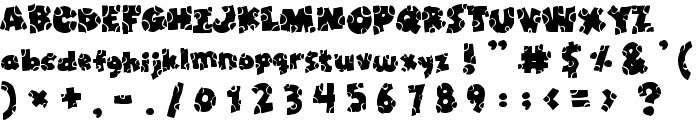 Broken Toys font