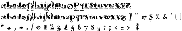 Brouss font