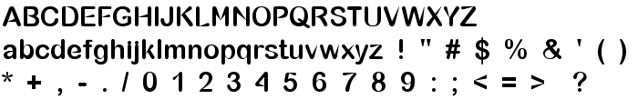 bubble sharp font