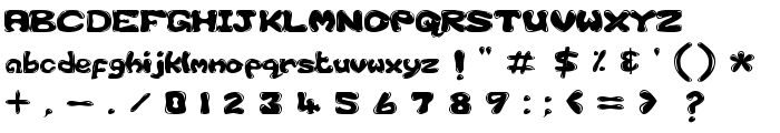 GFS-Custom Bubble 1 font