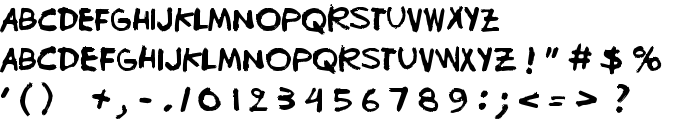 Bugghet font