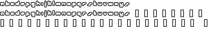 Bukkake font