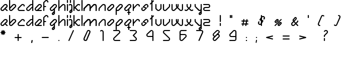 Bule Bold font