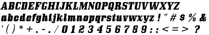 BullpenHv-Italic font
