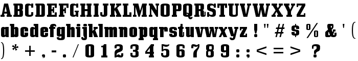 BullpenHv-Regular font