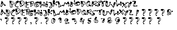 Bungnipper font