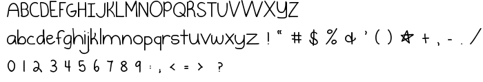 Burst My Bubble font