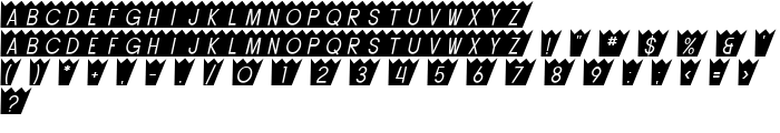 SF Buttacup Oblique font