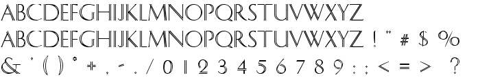 Caesar Regular font