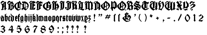 CantaraGotica font