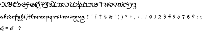 CantzleyAD1600 font