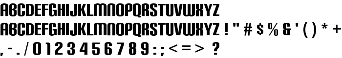 CarbonBl-Regular font