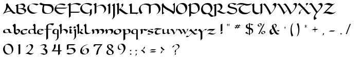 Carolingia font