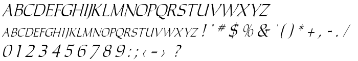 Carolus Italic font