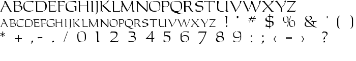 CarolusRomanFont font