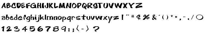 Cartoon Regular font