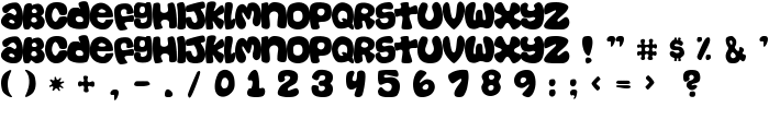 Casual font