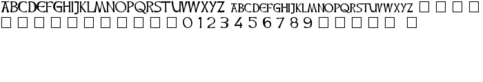 CelticHand font