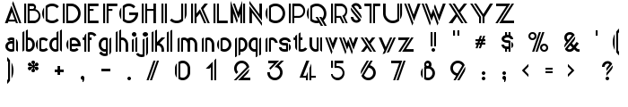CentreClaws font