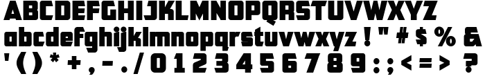 CFB1 American Patriot SOLID 2 Normal Italic font