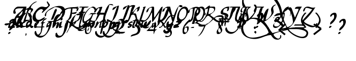 pw chancelaresca font