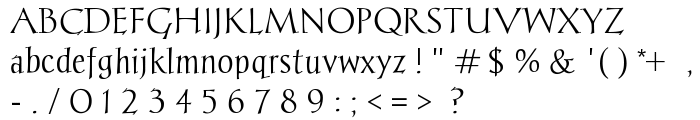 Chantelli Antiqua font
