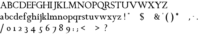 ChanticleerRoman font