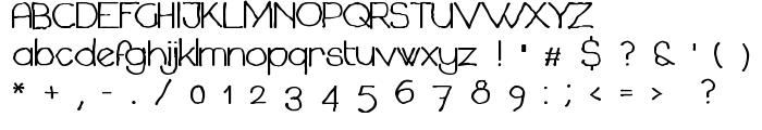 Chavenir Bold font