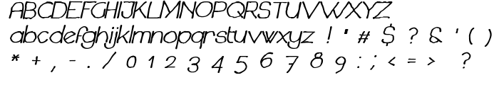 Chavenir Bold Italic font