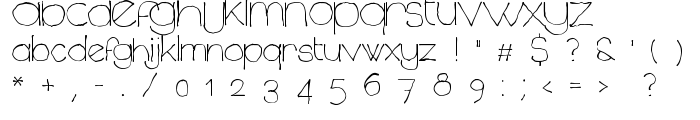 Chavenir Lower Case LC font