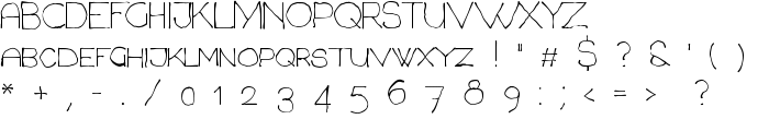 Chavenir Versal Versal font