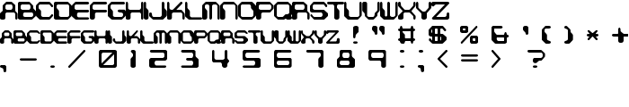 Chintzy CPU BRK font