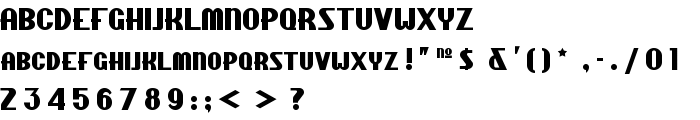 ChippewaFallsNF font