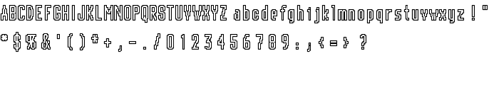 chunk font