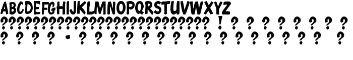 ChunkyComix SemiBold font