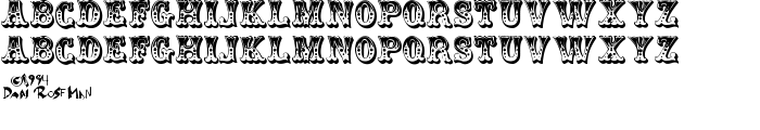 Circus font