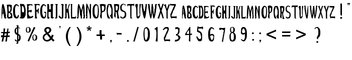 Cirque Du Freak font