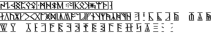 Cirth Erebor 1 font