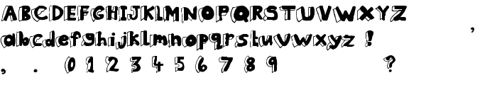 Clothes Peg font